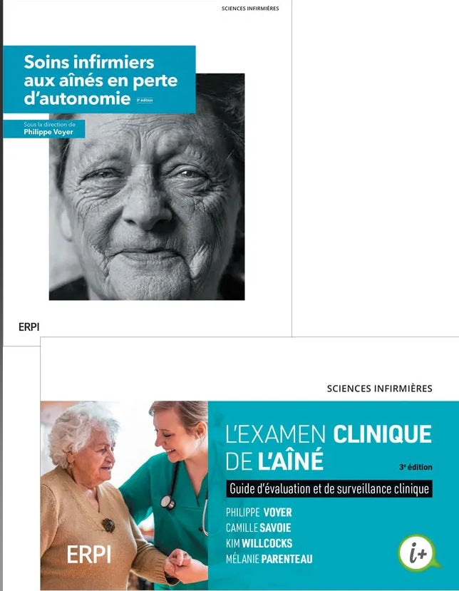 COMBO - S.I. aux ainés en perte d'autonomie 3e + Examen clinique de l'ainé 3e